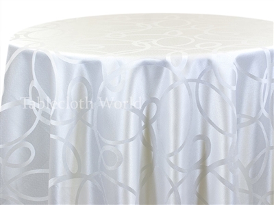 Tablecloths Hula White