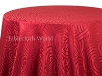 Tablecloths Interlace Red