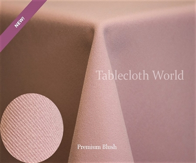 Premium Blush Tablecloths
