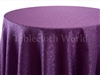 Purple Petal Damask Tablecloth