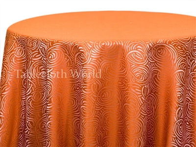 Tablecloths Spaghetti Orange