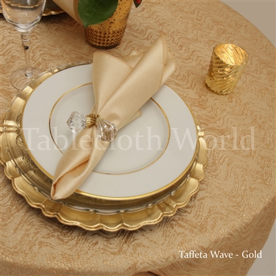 Taffeta Wave Tablecloths