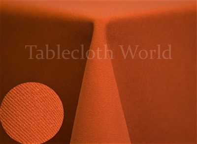 Tela Linen Tablecloths Thanksgiving Rust