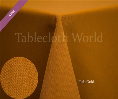 Tula Gold Tablecloths