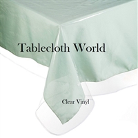 Clear Vinyl Tablecloths