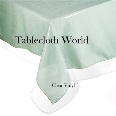 Clear Vinyl Tablecloths