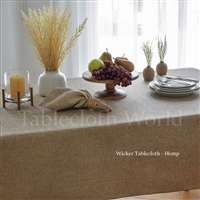 Wicker Tablecloths