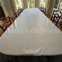 Table Pads Felt Elastic Fitted Oval