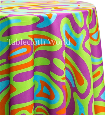 Beach Party Custom Print Tablecloths