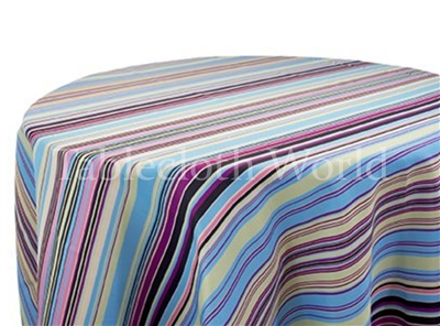 Candy Stripes Print Tablecloths