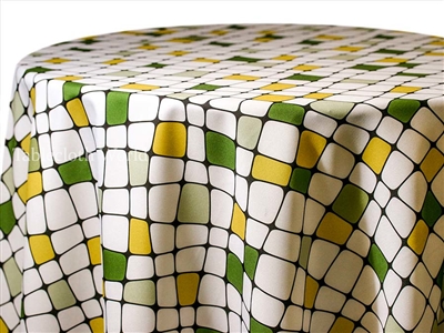 Nooks Green Custom Print Tablecloths