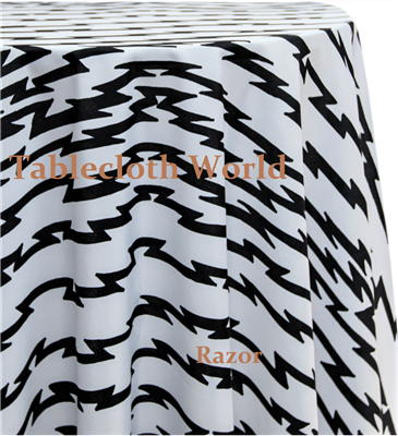 Razor Custom Print Tablecloths