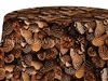 Conifer Cones Print Tablecloths