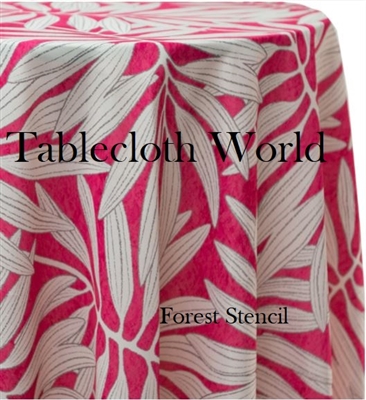 Custom Print Pattern Tablecloths