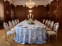 Marbella Damask Custom Print Tablecloths