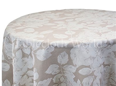 Muted Floral Custom Print Pattern Tablecloths