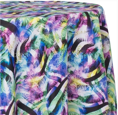 Paisley Abstract Print Tablecloths