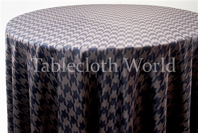 Velvet Dusk Houndstooth Tablecloths