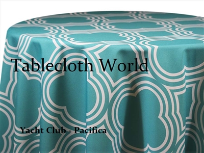 Yacht Club Pacifica Custom Print Tablecloths