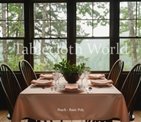 Basic Polyester Tablecloths