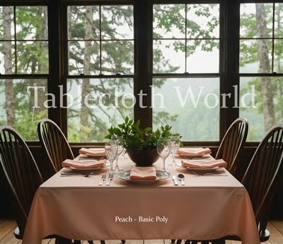 Basic Polyester Tablecloths