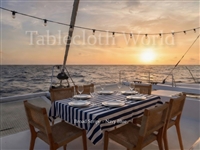Broad Stripe Tablecloths