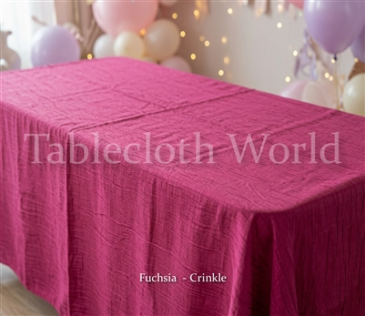 Tablecloths Crinkle