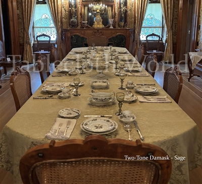 Tablecloths Two-Tone Damask