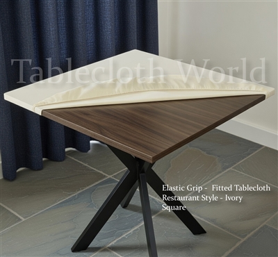 Elastic Grip Fitted Rectangle Tablecloth