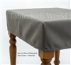 Fitted Box Lid Faux Linen Tablecloths