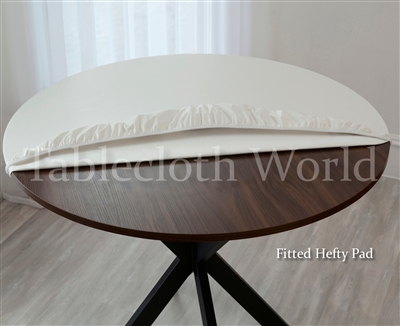 Hefty Table Pad Elastic Grip Fitted Round