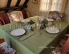 Faux Flax Tablecloths