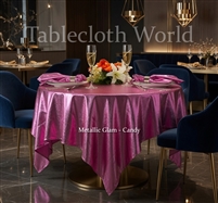 Tablecloths Metallic Glam