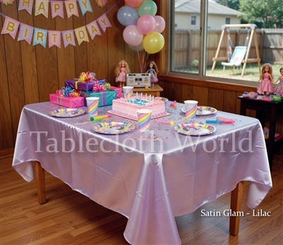 Tablecloths Satin Glam