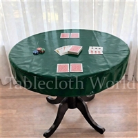 Vinyl Tablecloths Box Lid Fitted Round