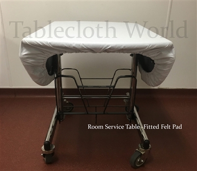 Hotel Room Service Elastic Grip Fitted Felt Pads