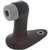  2 3/4" Gooseneck Door Stop Oil Rubbed Bronze