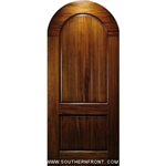 Round Top 2 Panel V-Grooved 3-6 x 8-0