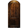 3-6 x 8-0 Knotty Alder Arch Top 2 Panel V-Grooved