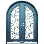 Pro Series Iron Tree Round Top Double Door