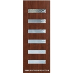 Beverly 8-0 Fiberglass Contemporary Door Single