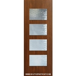 Santa Monica 8-0 Fiberglass Contemporary Door Single