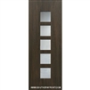Venice 8-0 Fiberglass Contemporary Door Single