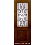 Brazos 8-0 2/3 Lite Knotty Alder Fiberglass 1 Panel Single