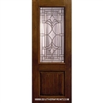 Marsala 8-0 2/3 Lite Knotty Alder Fiberglass 1 Panel Single