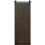 3-6 x 8-0 Birch Brentwood Solid Contemporary Door