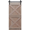 Double X Barn Door 2-6 X 6-8