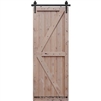 Double Z Two Panel Barn Door 2-6 x 8-0