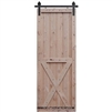 X Two Panel Barn Door 2-6 x 8-0