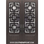 Moderna 8-0 3/4 Lite FG Steel Grille 1 Panel Double